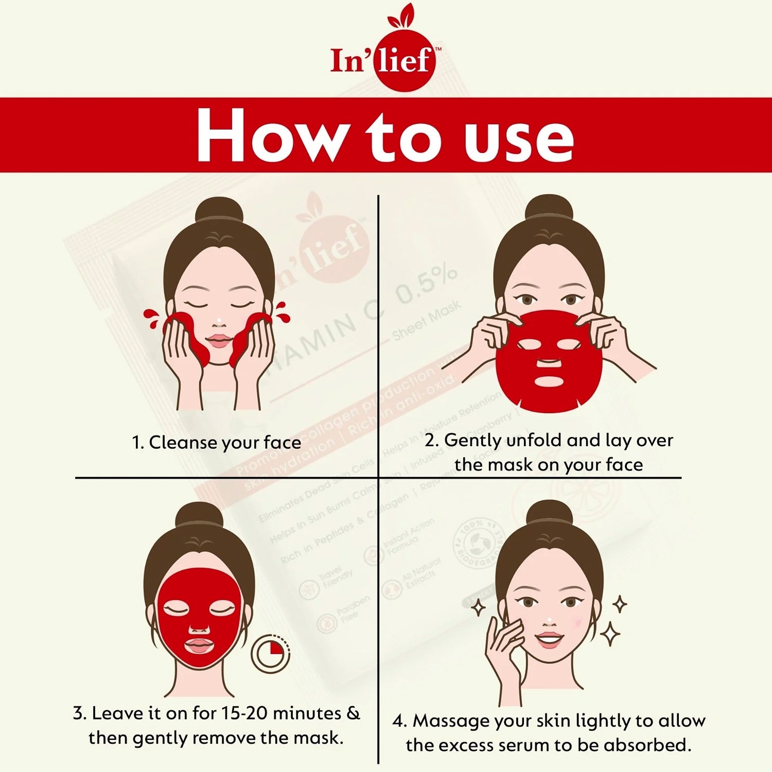 Skin Brightening & Moisturizing Facial Mask Skin Brightening & Moisturizing Facial Mask